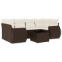 Juego de sofás de jardín 7 piezas con cojines ratán PE marrón von , Gartensets - Ref: Foro24-3221122, Preis: 465,62 €, Rabatt: %