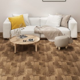 Bodenteppichfliesen 20 Einheiten 5 m² braun von vidaXL, Böden und Teppiche - Ref: Foro24-331490, Preis: 131,64 €, Rabatt: %