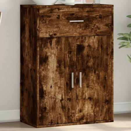 Aparador madera de ingeniería roble ahumado 60x30x84 cm von , Sideboards - Ref: Foro24-840496, Preis: 69,87 €, Rabatt: %