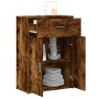 Aparador madera de ingeniería roble ahumado 60x30x84 cm von , Sideboards - Ref: Foro24-840496, Preis: 69,87 €, Rabatt: %