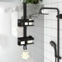 Estante colgante de ducha acero inox cepillado 304 negro mate