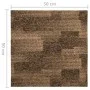 Floor carpet tiles 20 units 5 m² brown by vidaXL, Floors and carpets - Ref: Foro24-331490, Price: 129,03 €, Discount: %