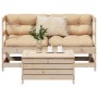 Juego de sofás de jardín 3 piezas madera maciza de pino von , Gartensets - Ref: Foro24-3250752, Preis: 172,90 €, Rabatt: %