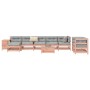 Juego de sofás de jardín 10 pzas madera maciza de abeto Douglas by , Garden sets - Ref: Foro24-3250662, Price: 610,11 €, Disc...