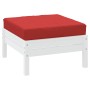 Cojín para sofá de palets tela Oxford rojo 60x60x8 cm de , Cojines para sillas y sofás - Ref: Foro24-361798, Precio: 22,53 €,...