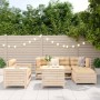 Juego de sofás de jardín 7 piezas madera maciza de pino by , Garden sets - Ref: Foro24-3250524, Price: 469,26 €, Discount: %
