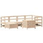 Juego de sofás de jardín 7 piezas madera maciza de pino von , Gartensets - Ref: Foro24-3250964, Preis: 439,07 €, Rabatt: %