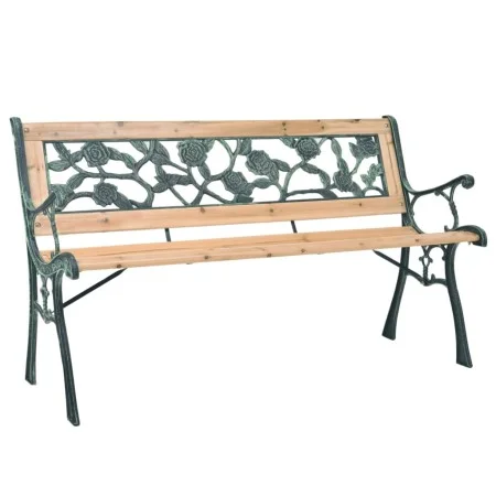 Wooden garden bench 122 cm by vidaXL, garden benches - Ref: Foro24-40261, Price: 82,73 €, Discount: %