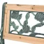 Wooden garden bench 122 cm by vidaXL, garden benches - Ref: Foro24-40261, Price: 82,73 €, Discount: %