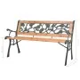 Wooden garden bench 122 cm by vidaXL, garden benches - Ref: Foro24-40261, Price: 82,73 €, Discount: %