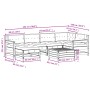 Juego de muebles jardín 7 pzas y cojines madera pino impregnada by , Garden sets - Ref: Foro24-3250939, Price: 652,20 €, Disc...