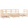 Juego de sofás de jardín 6 piezas madera maciza de pino by , Garden sets - Ref: Foro24-3250712, Price: 350,59 €, Discount: %