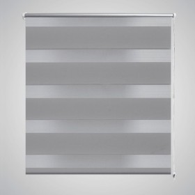 Persiana Cebra 40 x 100 cm Gris de vidaXL, Persianas y estores - Ref: Foro24-240183, Precio: 18,38 €, Descuento: %