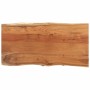 Tablero rectangular madera de acacia borde vivo 80x40x2,5 cm by , Table tops - Ref: Foro24-370610, Price: 68,79 €, Discount: %