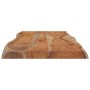 Tablero rectangular madera de acacia borde vivo 80x40x2,5 cm by , Table tops - Ref: Foro24-370610, Price: 68,79 €, Discount: %
