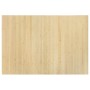 Alfombra rectangular bambú color natural claro 70x100 cm by , Rugs - Ref: Foro24-376741, Price: 18,50 €, Discount: %