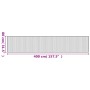 Alfombra rectangular bambú color natural claro 80x400 cm by , Rugs - Ref: Foro24-376921, Price: 40,24 €, Discount: %