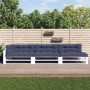 Cojines para muebles de palets 7 unidades tela azul marino by , Cushions for chairs and sofas - Ref: Foro24-3217155, Price: 2...