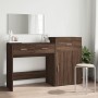 Juego de tocador de 3 piezas madera de ingeniería marrón roble de , Conjuntos de muebles para dormitorios - Ref: Foro24-32765...