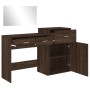 Juego de tocador de 3 piezas madera de ingeniería marrón roble de , Conjuntos de muebles para dormitorios - Ref: Foro24-32765...