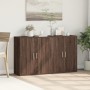 Aparador de madera de ingeniería 2 uds marrón roble 60x31x70 cm by , Sideboards - Ref: Foro24-3276545, Price: 118,62 €, Disco...