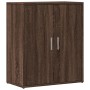 Aparador de madera de ingeniería 2 uds marrón roble 60x31x70 cm by , Sideboards - Ref: Foro24-3276545, Price: 118,62 €, Disco...
