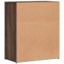 Aparador de madera de ingeniería 2 uds marrón roble 60x31x70 cm by , Sideboards - Ref: Foro24-3276545, Price: 118,62 €, Disco...