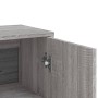 Aparadores 3 uds madera de ingeniería gris Sonoma 60x31x84 cm by , Sideboards - Ref: Foro24-3276579, Price: 245,61 €, Discoun...