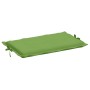 Cojín para tumbona tela verde melange 186x58x3 cm de , Cojines para sillas y sofás - Ref: Foro24-4002481, Precio: 44,69 €