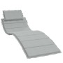 Cojín para tumbona tela gris claro melange 186x58x3 cm von , Kissen für Stühle und Sofas - Ref: Foro24-4002476, Preis: 38,51 ...