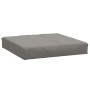 Cojines para sofá de palets 2 uds tela gris oscuro melange by , Cushions for chairs and sofas - Ref: Foro24-4002642, Price: 6...