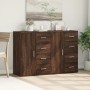 Aparadores 2 uds madera de ingeniería roble marrón 59x39x80 cm by , Sideboards - Ref: Foro24-3276636, Price: 201,31 €, Discou...
