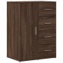 Aparadores 2 uds madera de ingeniería roble marrón 59x39x80 cm by , Sideboards - Ref: Foro24-3276636, Price: 201,31 €, Discou...