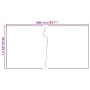 Toldo para balcón ratán sintético gris antracita 1000x90 cm von , Zaunpaneele - Ref: Foro24-156248, Preis: 124,46 €, Rabatt: %