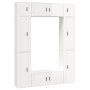 Set de muebles de TV 8 pzas madera contrachapada blanco brillo von , TV-Möbel - Ref: Foro24-3188816, Preis: 469,37 €, Rabatt: %