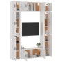 Set de muebles de TV 8 pzas madera contrachapada blanco brillo von , TV-Möbel - Ref: Foro24-3188816, Preis: 469,37 €, Rabatt: %
