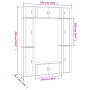 Set de muebles de TV 8 pzas madera contrachapada blanco brillo von , TV-Möbel - Ref: Foro24-3188816, Preis: 469,37 €, Rabatt: %