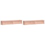 Jardineras de jardín 2 unidades madera maciza Douglas by , Pots and planters - Ref: Foro24-837501, Price: 170,77 €, Discount: %