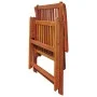 Klappbare Gartenstühle 6 Stück aus massivem Akazienholz von vidaXL, Gartenstühle - Ref: Foro24-3065516, Preis: 382,93 €, Raba...