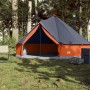 Tienda familiar tipi para 6 personas impermeable gris naranja von , Zelte - Ref: Foro24-94587, Preis: 111,59 €, Rabatt: %