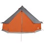 Tienda familiar tipi para 6 personas impermeable gris naranja von , Zelte - Ref: Foro24-94587, Preis: 111,59 €, Rabatt: %