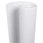 Toldo para balcón ratán sintético blanco 300x90 cm