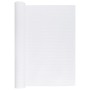 Toldo para balcón ratán sintético blanco 300x90 cm