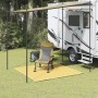 Alfombra para tienda de campaña HDPE beige 250x250 cm by , Tent Accessories - Ref: Foro24-310760, Price: 21,15 €, Discount: %