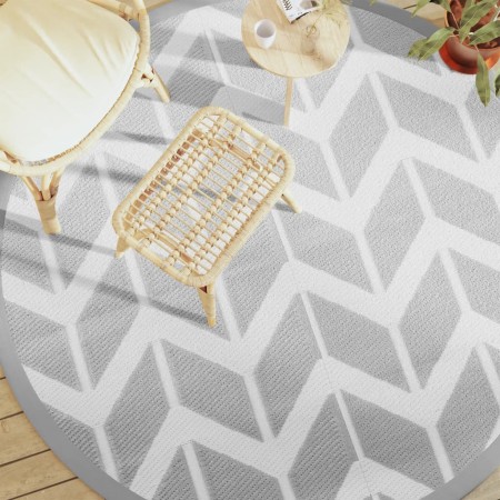 ARAKIL gray outdoor rug Ø200 cm PP by , Outdoor protectors - Ref: Foro24-368524, Price: 38,89 €, Discount: %