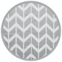 ARAKIL gray outdoor rug Ø200 cm PP by , Outdoor protectors - Ref: Foro24-368524, Price: 38,89 €, Discount: %
