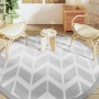 ARAKIL gray outdoor rug Ø200 cm PP by , Outdoor protectors - Ref: Foro24-368524, Price: 38,89 €, Discount: %