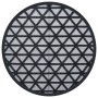 Alfombra de exterior ARAKIL negra Ø160 cm PP de , Protectores para exterior - Ref: Foro24-368463, Precio: 30,47 €, Descuento: %