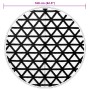 Alfombra de exterior ARAKIL negra Ø160 cm PP de , Protectores para exterior - Ref: Foro24-368463, Precio: 30,47 €, Descuento: %