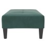 Fußstütze aus dunkelgrünem Samt 77x55x31 cm von , Osmanen - Ref: Foro24-4007386, Preis: 68,72 €, Rabatt: %